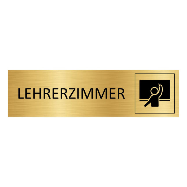 Türschild Lehrerzimmer