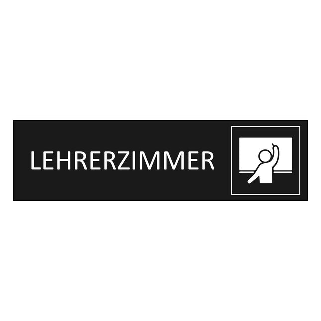 Türschild Lehrerzimmer
