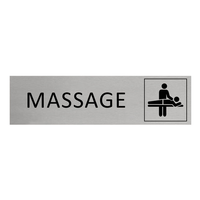 Türschild Massageraum