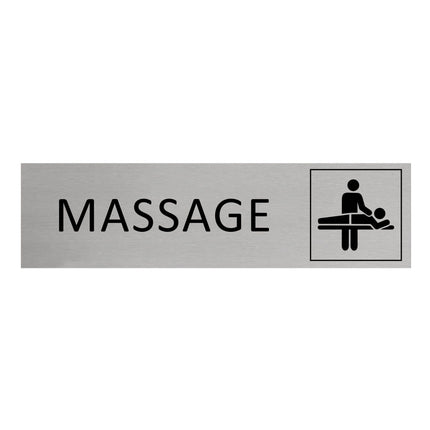 Türschild Massageraum