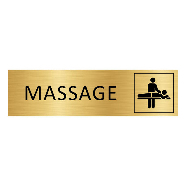 Türschild Massage