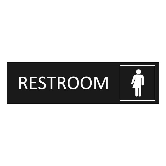 Türschild Restroom Unisex