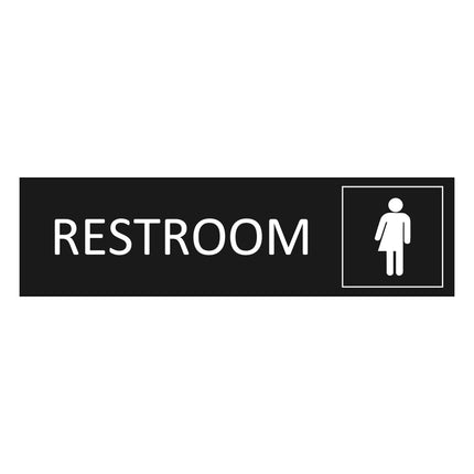 Türschild Restroom Unisex