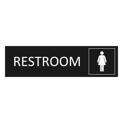 Türschild Restroom Damen