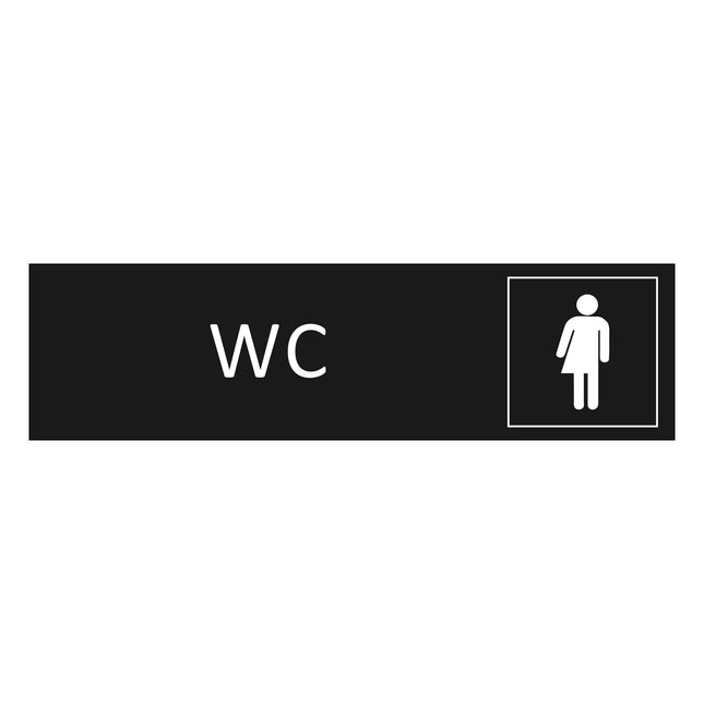 Türschild Wc Unisex
