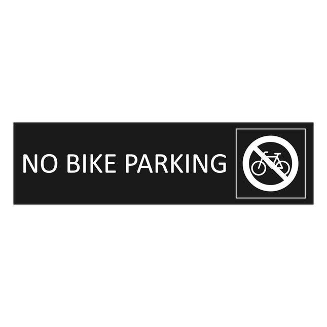 Türschild No Bike Parking