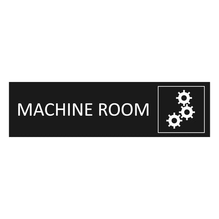 Türschild Machine Room