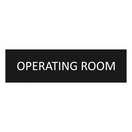 Türschild Operating Room