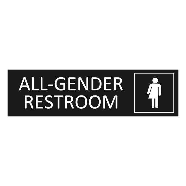 Türschild All-Gender Restroom