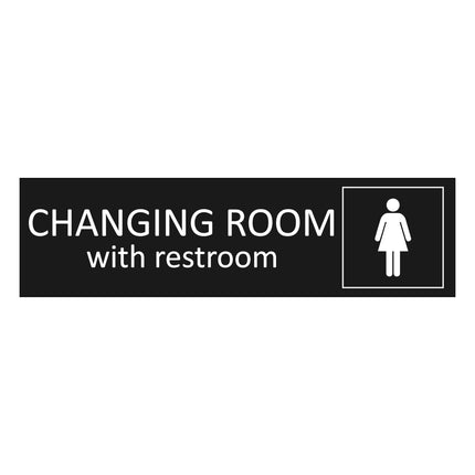 Türschild Womens Changing room