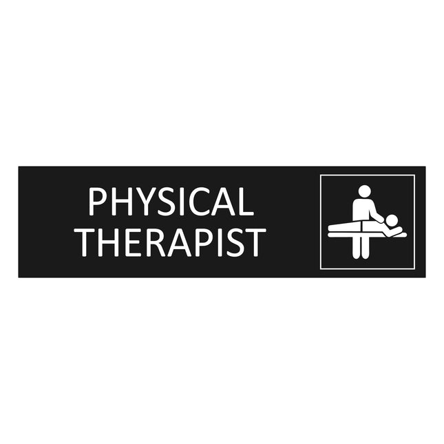 Türschild Physical Therapist