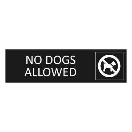 Türschild No Dogs