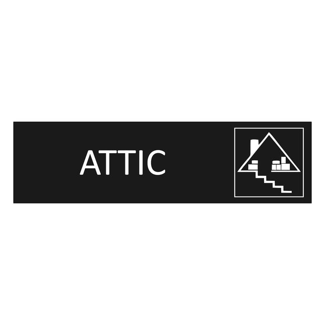 Türschild Attic