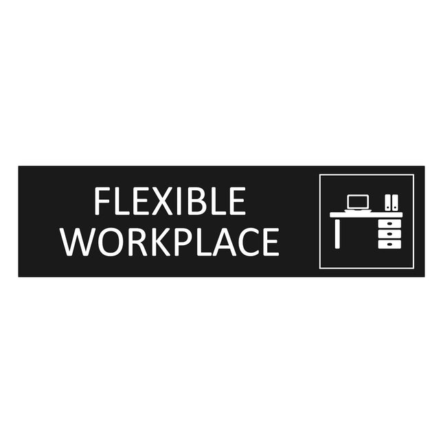 Türschild Flexible Workspace