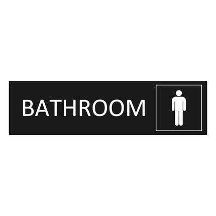Türschild Bathroom Herren