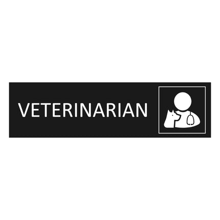 Türschild Veterinarian