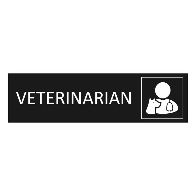 Türschild Veterinarian