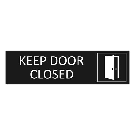 Türschild Keep Door Closed