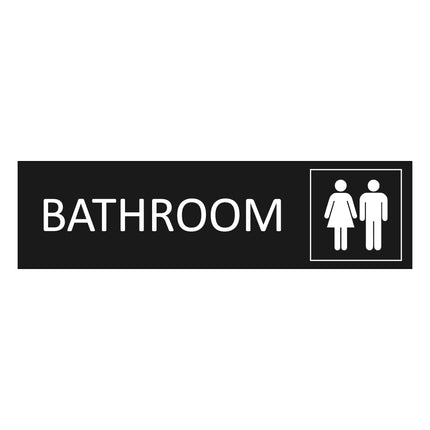 Türschild Bathroom