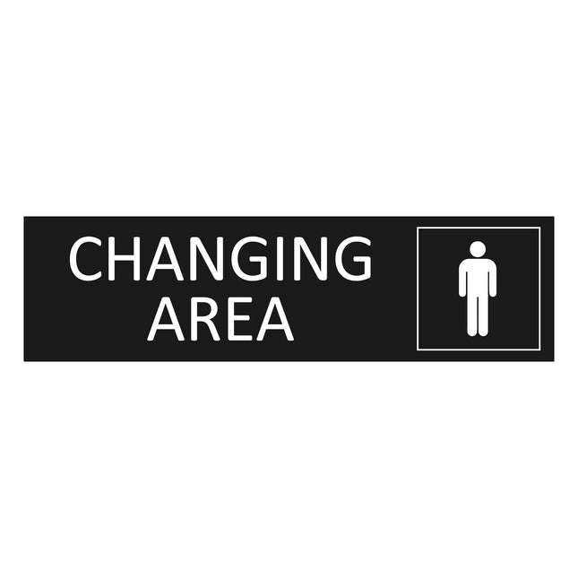 Türschild Men's Changing Area