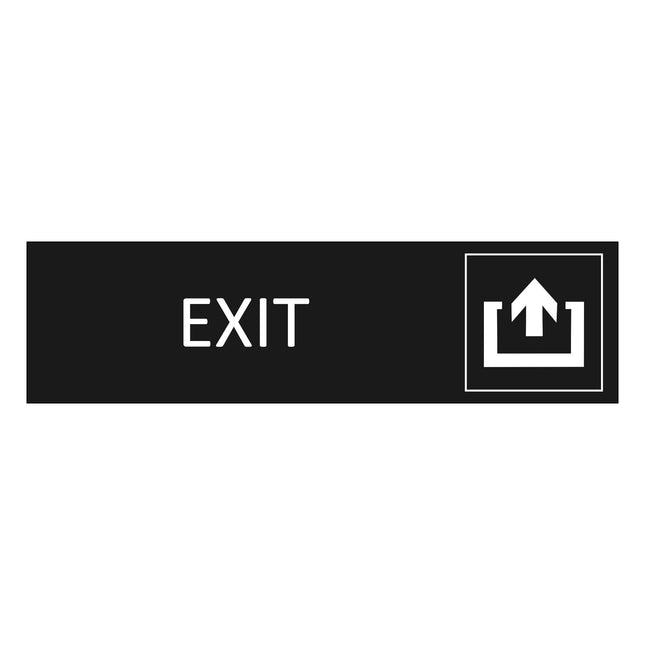 Türschild Exit