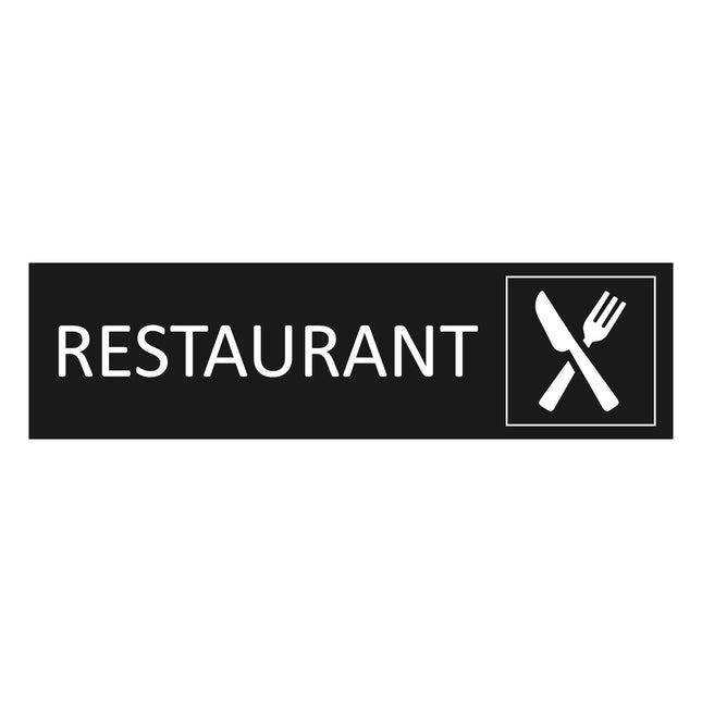 Türschild Restaurant