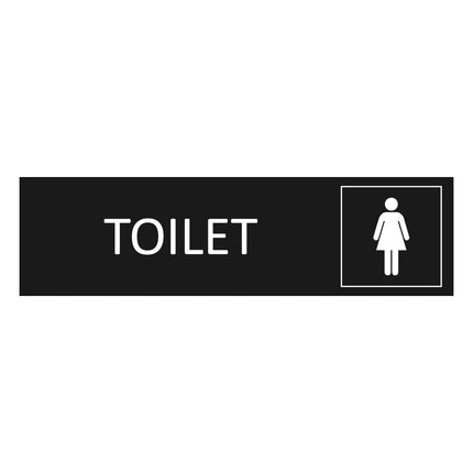 Türschild Toilet Damen