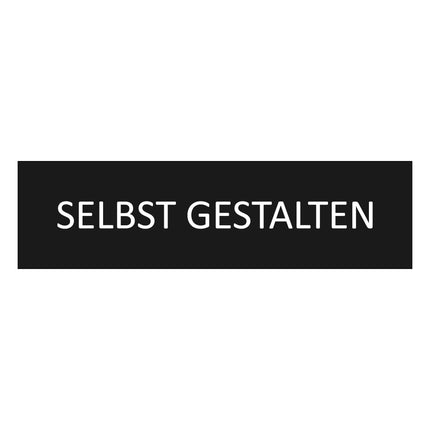 Türschild Selbst gestalten