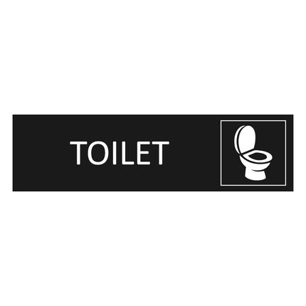 Türschild Toilet