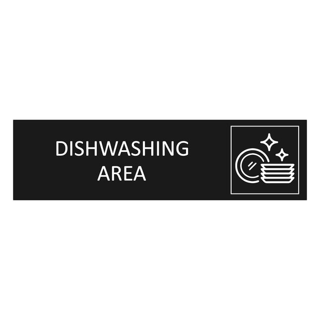 Türschild Dishwashing Area
