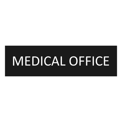 Türschild Medical Office