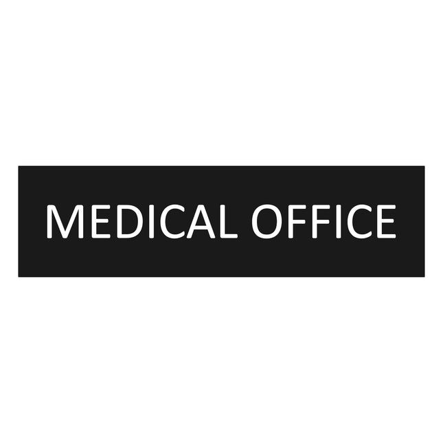 Türschild Medical Office