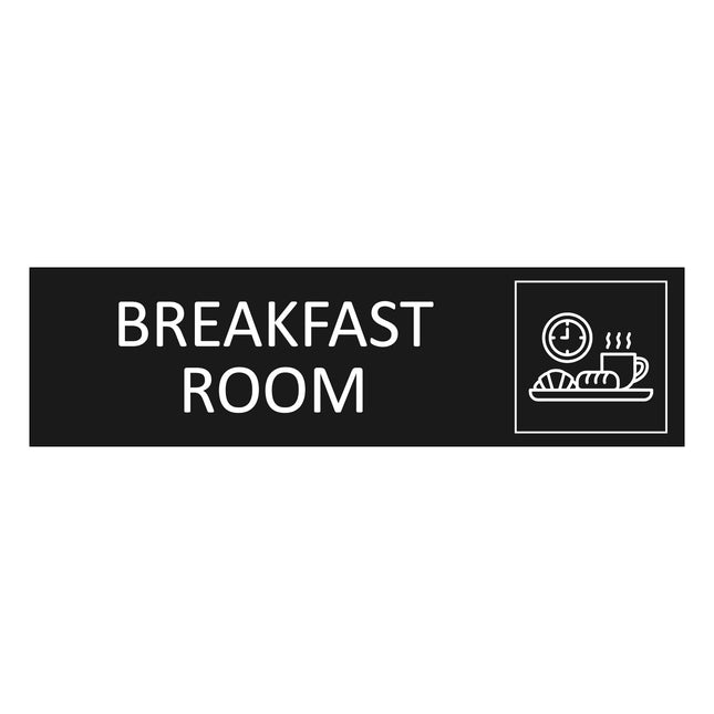 Türschild Breakfast Room