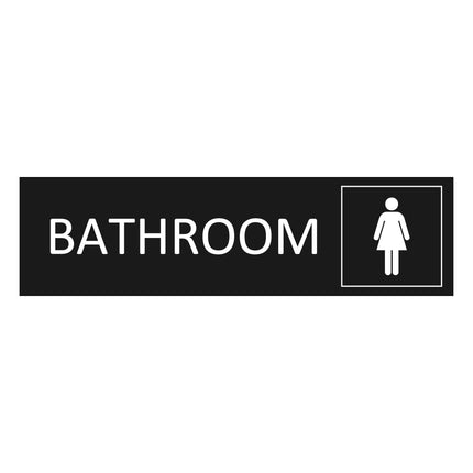 Türschild Bathroom Damen
