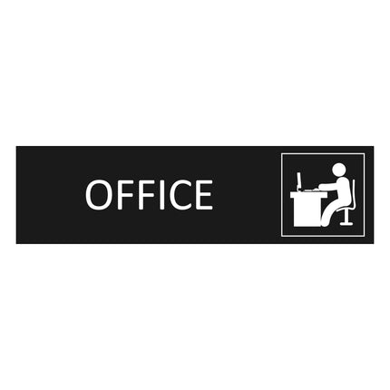 Türschild Office