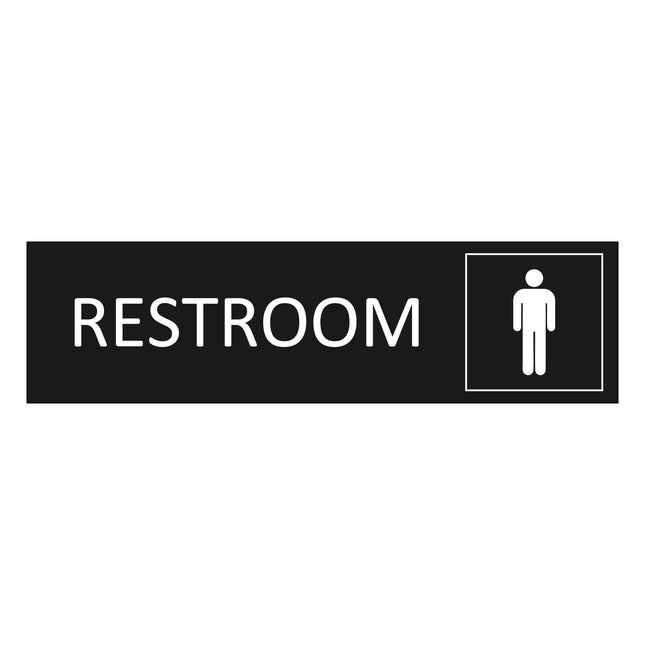 Türschild Restroom Herren
