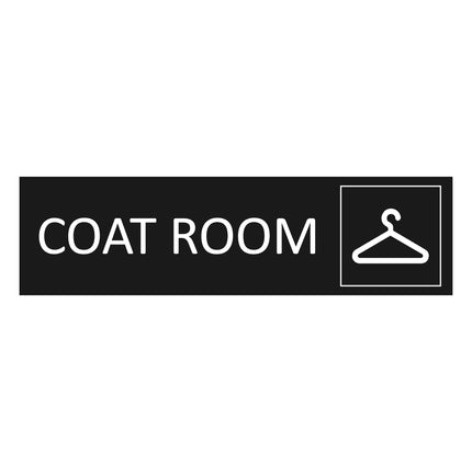 Türschild Coat Room