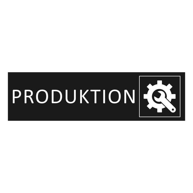 Türschild Produktion
