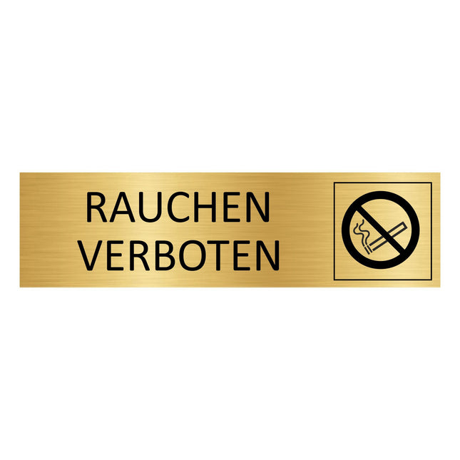 Türschild Rauchen verboten