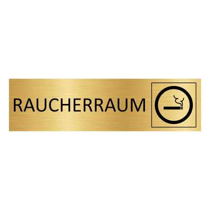 Türschild Raucherraum
