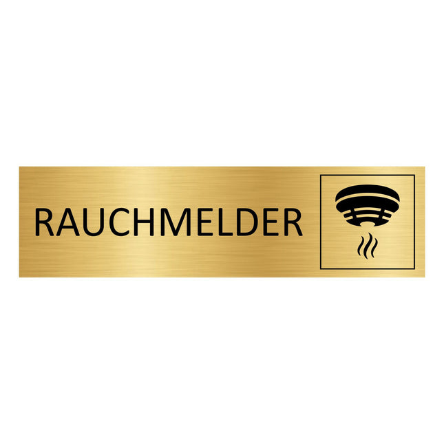 Türschild Rauchmelder