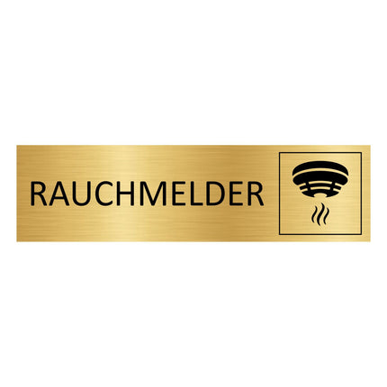 Türschild Rauchmelder