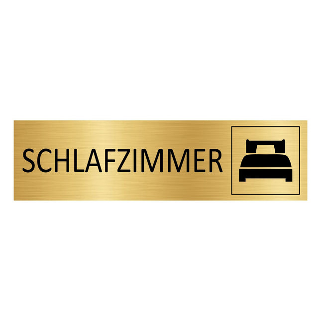 Türschild Schlafzimmer