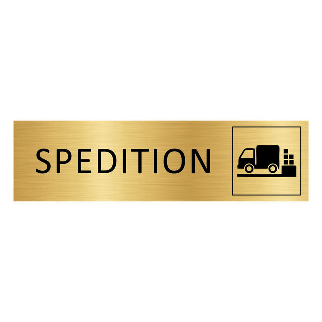 Türschild Spedition