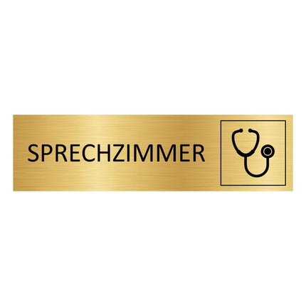 Türschild Sprechzimmer