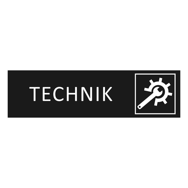 Türschild Technik