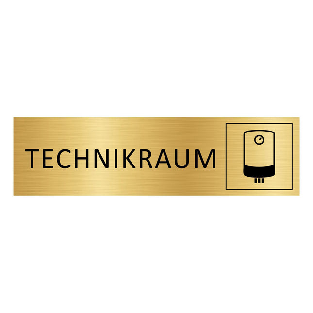 Türschild Technikraum