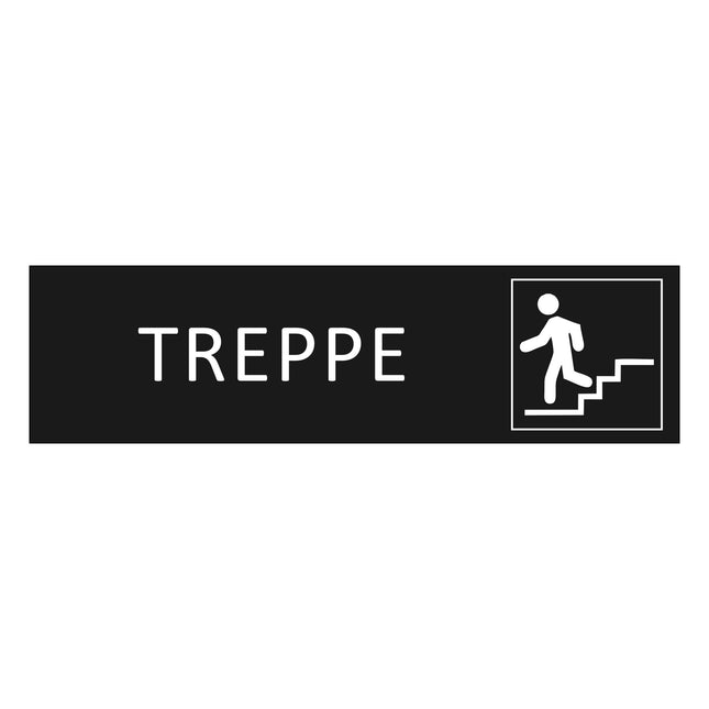 Türschild Treppe