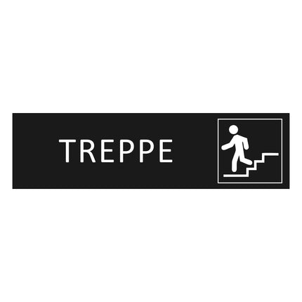 Türschild Treppe