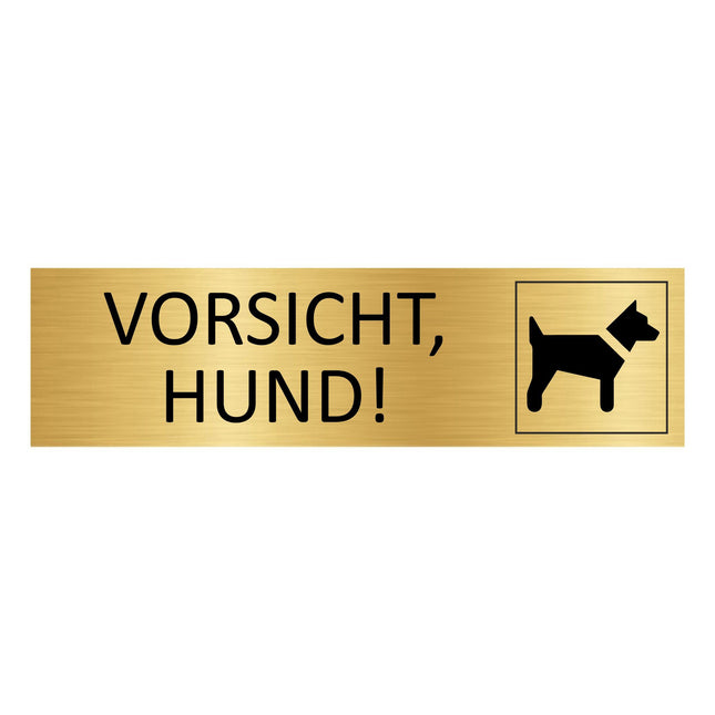 Türschild Vorsicht, Hund!